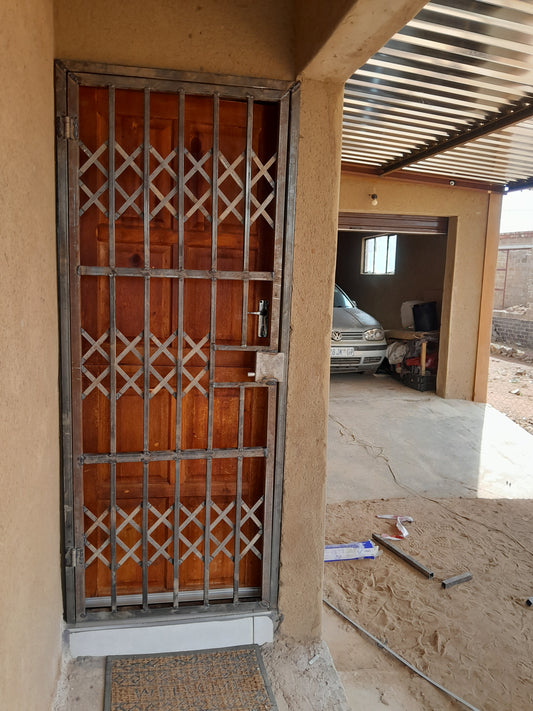 Burglar Door Fitting - Welding