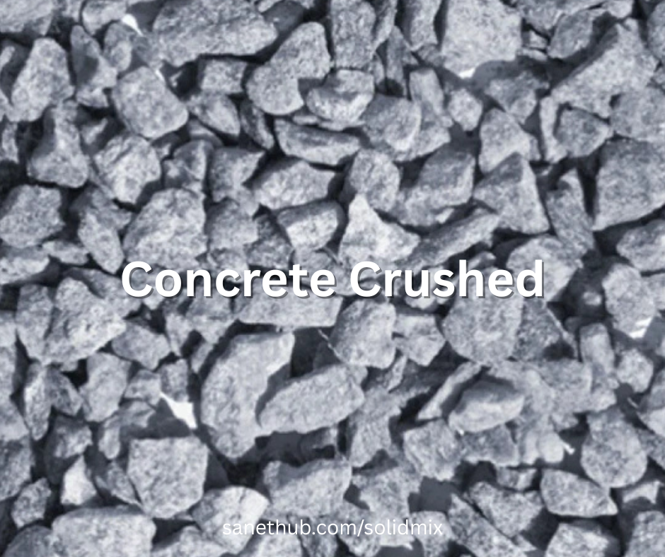 Concrete Crushed Stones