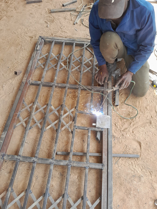 Burglar Door Fitting - Welding