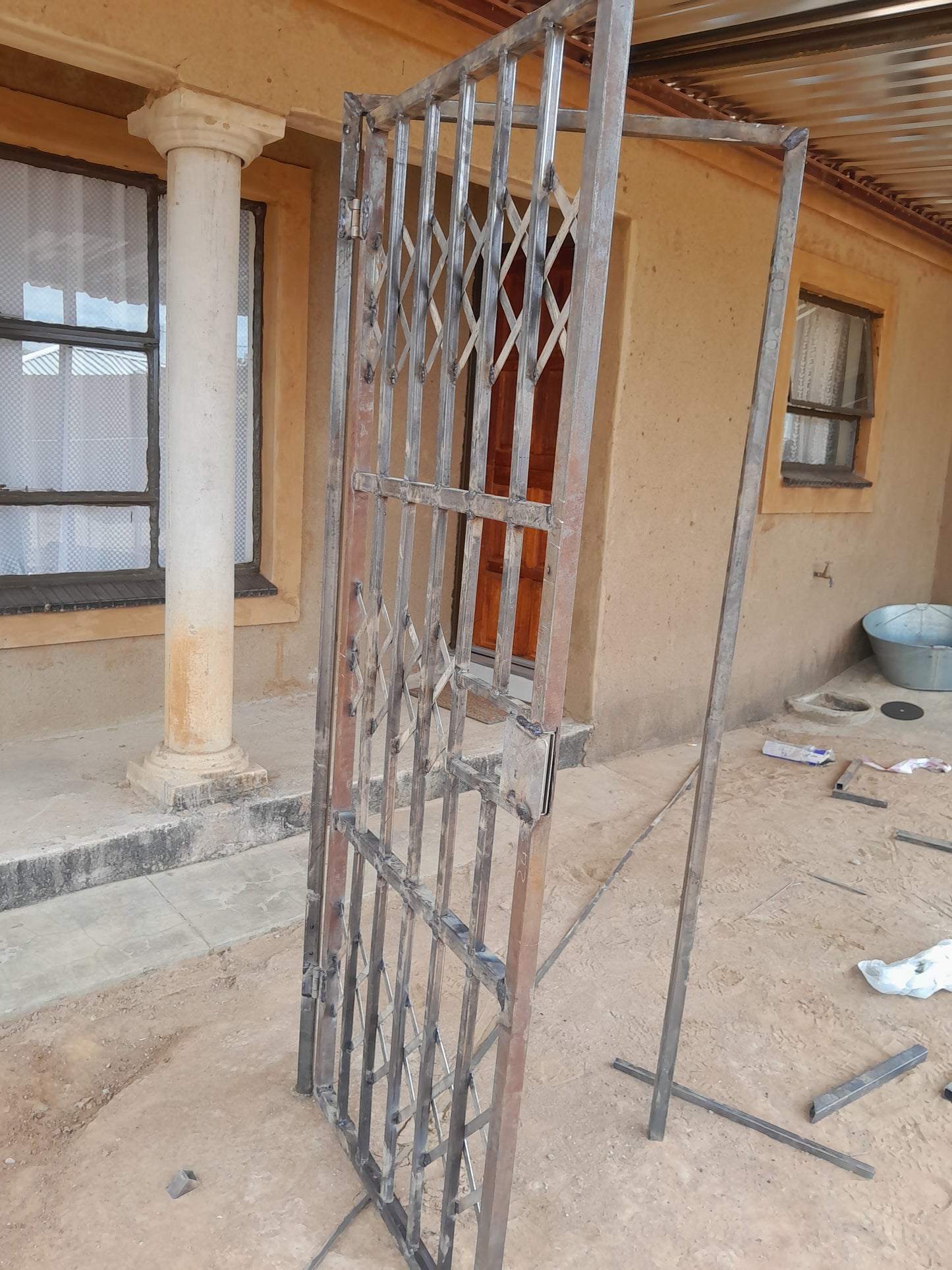 Burglar Door Fitting - Welding